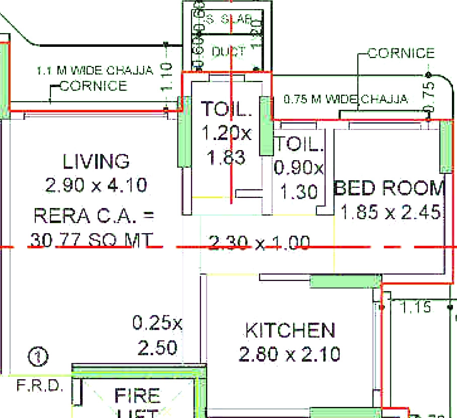 1 BHK Flat in Shree Chandratej CHS LTD in Borivali East, Mumbai - Image 904062