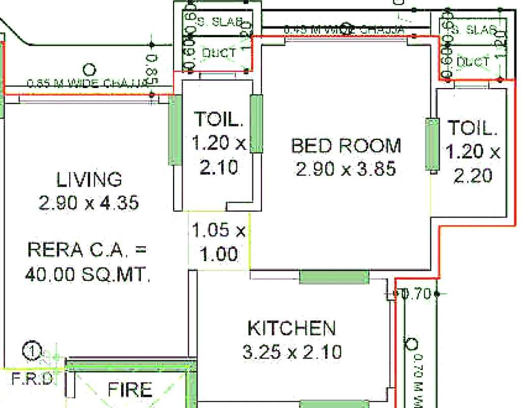 1 BHK Flat in Shree Chandratej CHS LTD in Borivali East, Mumbai - Image 904063