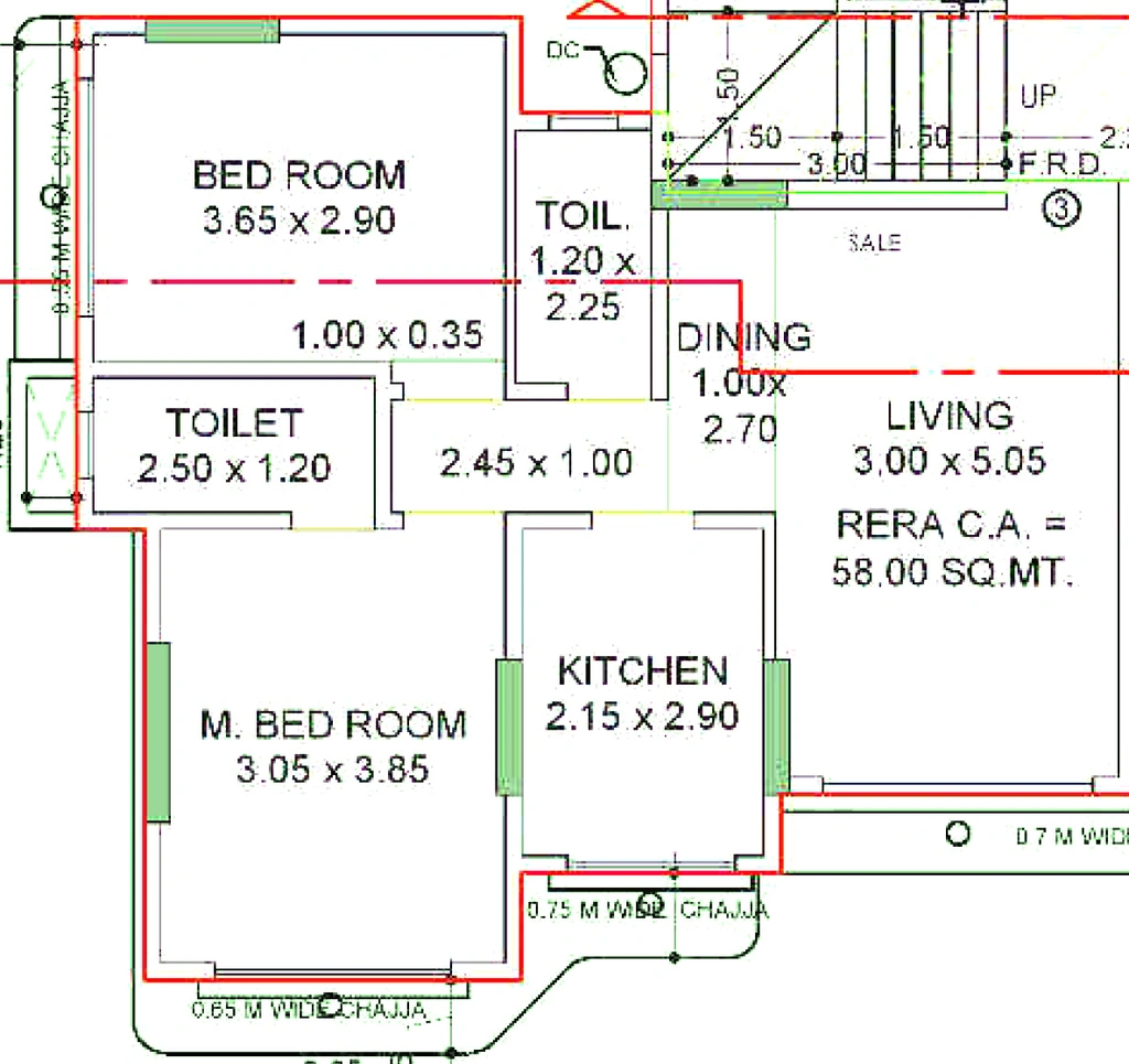 2 BHK Flat in Shree Chandratej CHS LTD in Borivali East, Mumbai - Image 904065