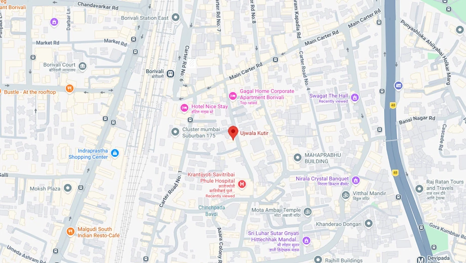 Location of GBD Ujwala Kutir in Borivali East, Mumbai - Image 371402
