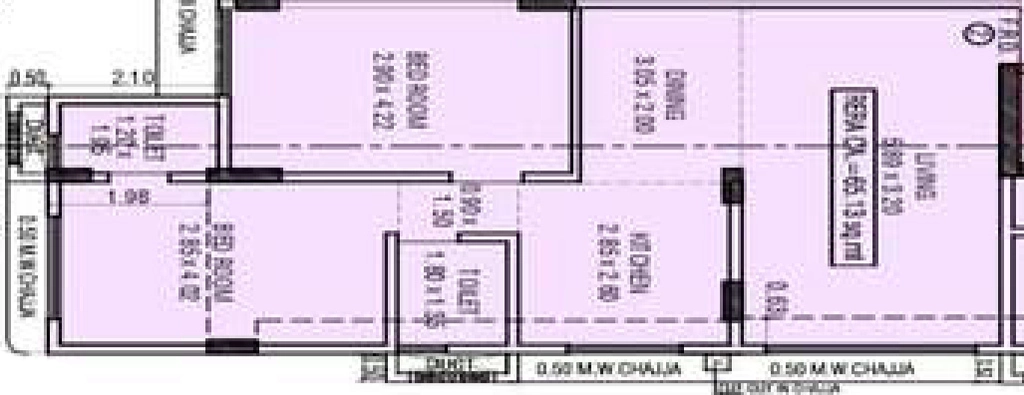 2 BHK Flat in Patel New Belevue in Borivali East, Mumbai - Image 904086