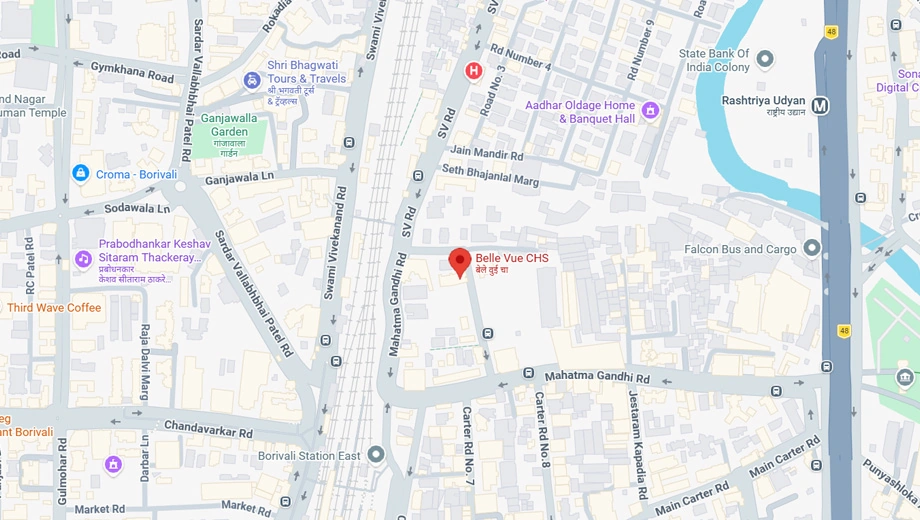 Location of Patel New Belevue in Borivali East, Mumbai - Image 371415