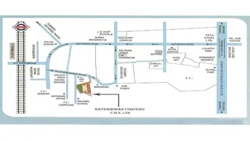 Location of Atul Ratna Mohan Triveni CHSL - Image 371421