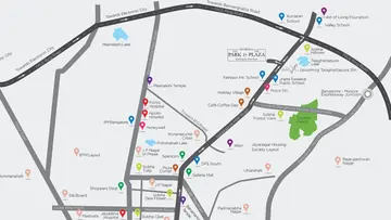Location of Sobha The Park And The Plaza - Image 371309
