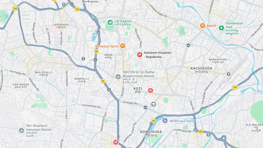 Location of Supriya Brindavanam in Kothapet, Hyderabad - Image 371351