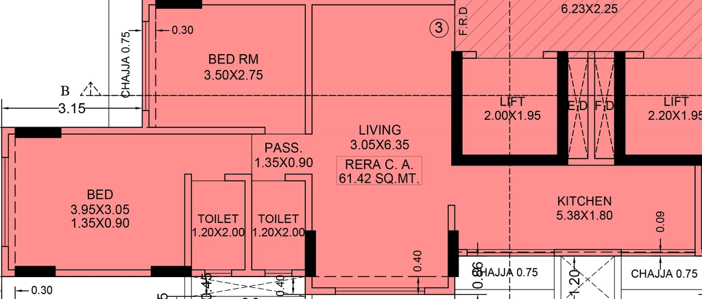 2 BHK Flat in Omkar Diwali Darshan in Borivali East, Mumbai - Image 904253
