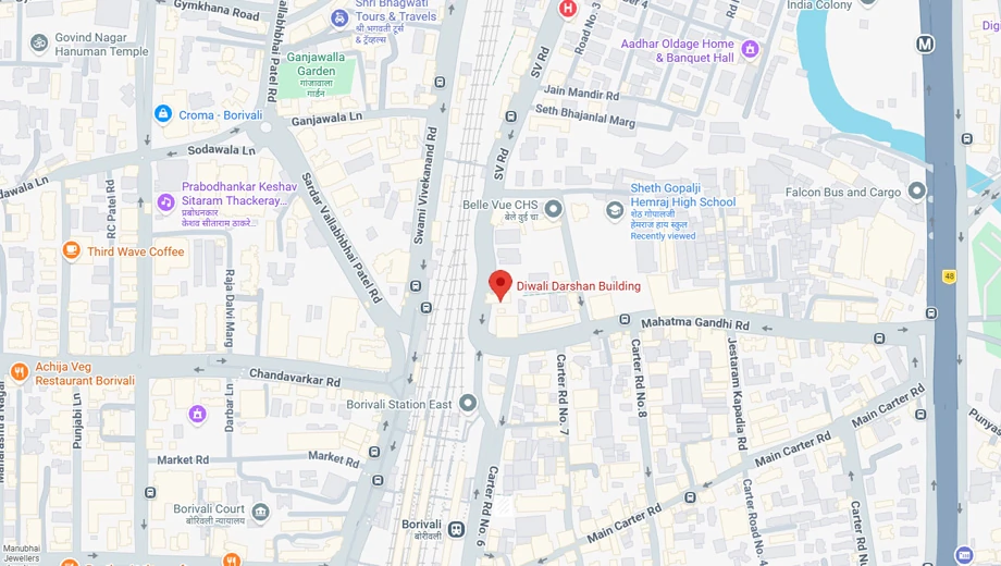 Location of Omkar Diwali Darshan in Borivali East, Mumbai - Image 371702