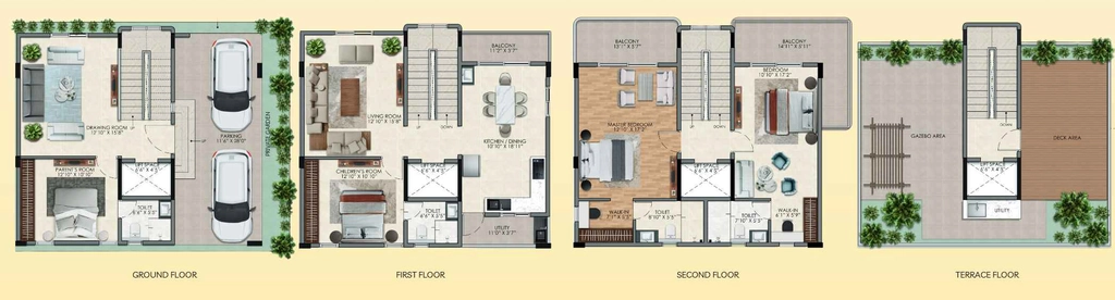 4 BHK House/Villa in Venkateswara Whispers Of Bliss in Varthur, Bangalore - Image 904084