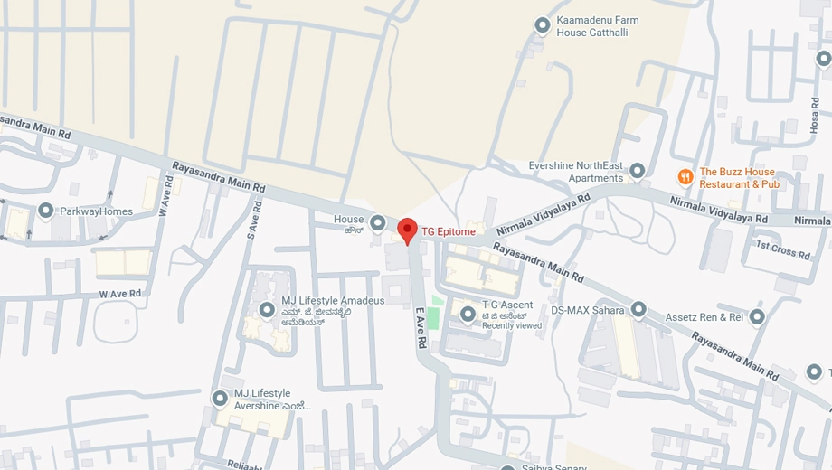 Location of TG Epitome in Chikkanagamangala, Bangalore - Image 371472