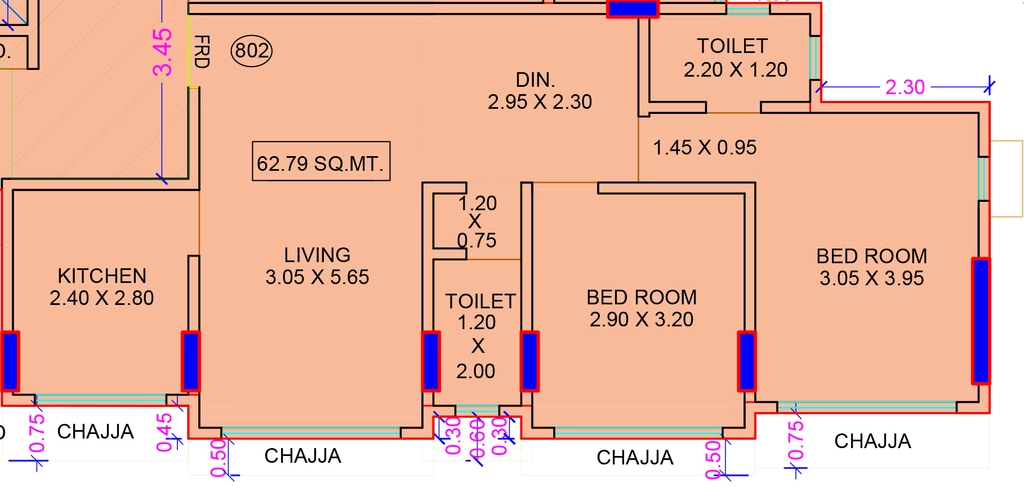 2 BHK Flat in Yogiraj Meera Upvan CHSL in Borivali East, Mumbai - Image 904263
