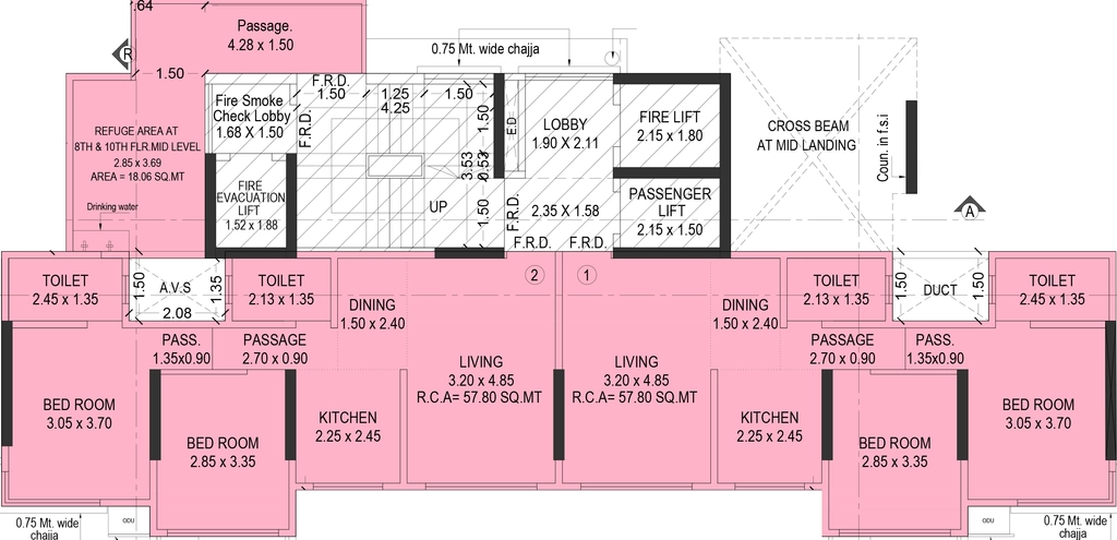 Floor Plan of Navish Bliss in Borivali East, Mumbai - Image 371756