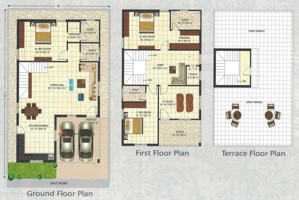 3 BHK House/Villa in Saanvi Pride Homes in Kompally, Hyderabad - Image 904301