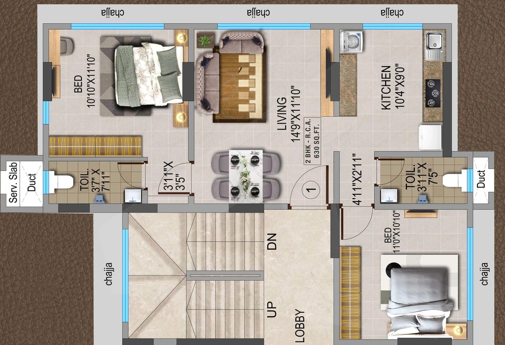 2 BHK Flat in Keyland Sudarshan Heights in Borivali East, Mumbai - Image 904302