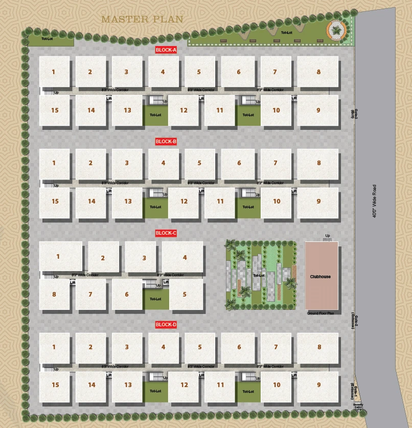 Master Plan of VG Homes in Kompally, Hyderabad - Image 372060
