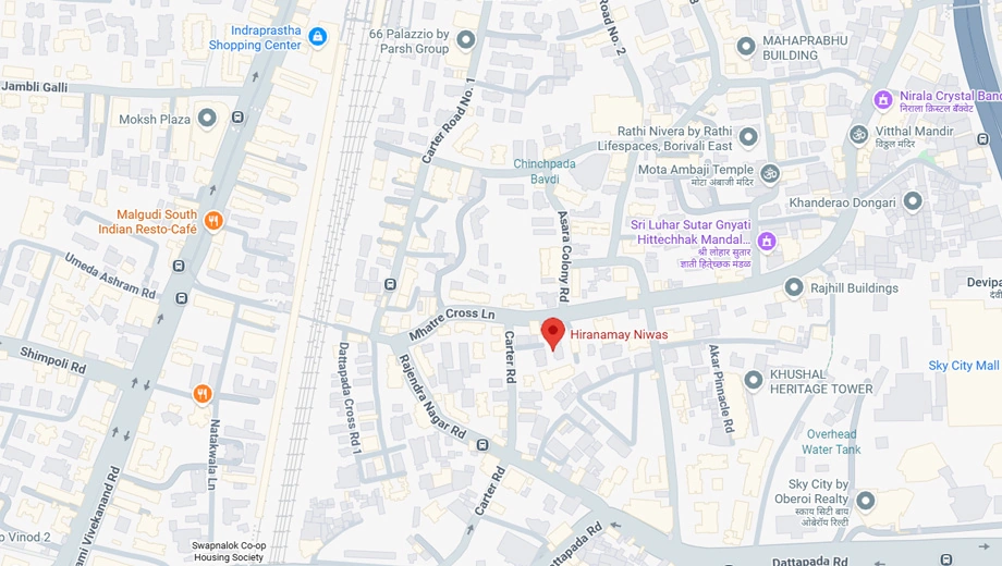 Location of Hridyaa Arvind Niwas in Borivali East, Mumbai - Image 372575
