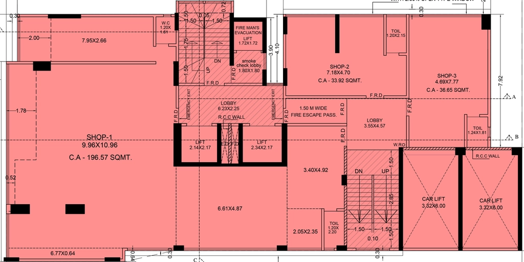 Floor Plan of Commercial Omkar Diwali Darshan in Borivali East, Mumbai - Image 371725