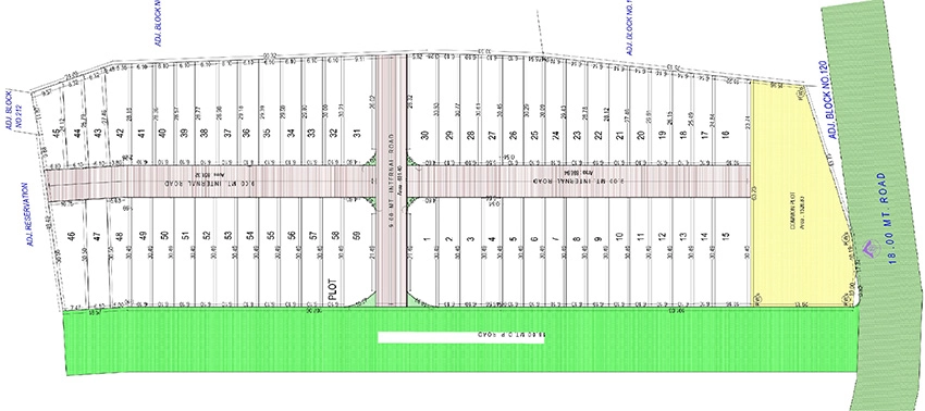 Master Plan of Patel Kansad Industrial Estate in Kansad, Surat - Image 371742