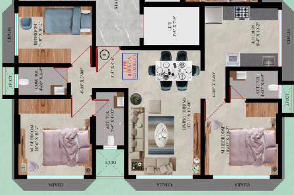 2.5 BHK Flat in Diravya Apurva Vaishali CHSL in Borivali East, Mumbai - Image 904308
