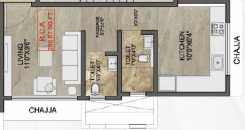 1 RK Studio Apartment in Shri Rishabh Sadhana in Borivali East, Mumbai - Image 904687