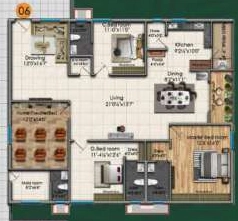 3 BHK Flat in K K Rao Eastern Sky in Uppal, Hyderabad - Image 904549