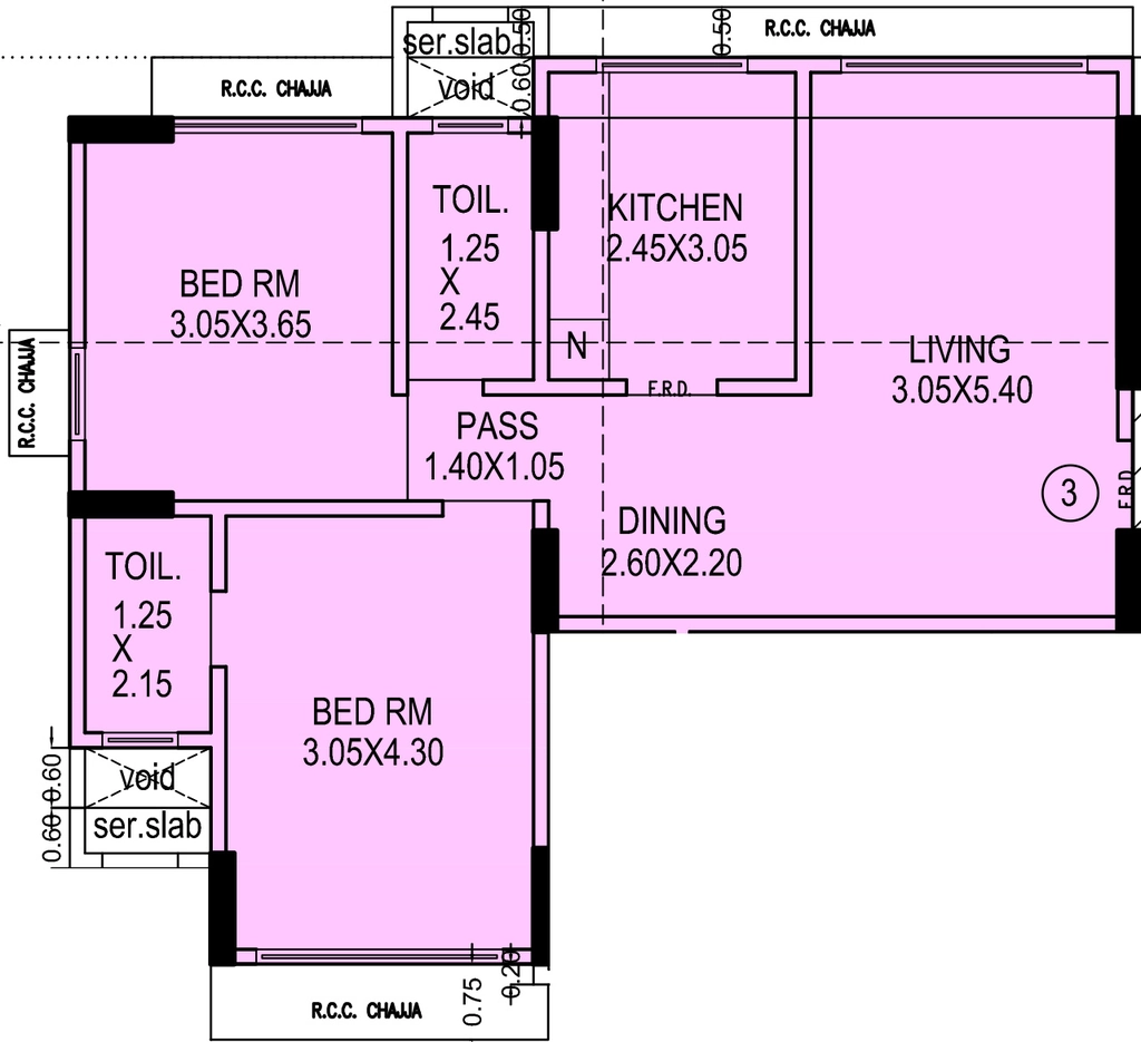 2 BHK Flat in Surya Gokul Mayurpankh in Borivali East, Mumbai - Image 904673