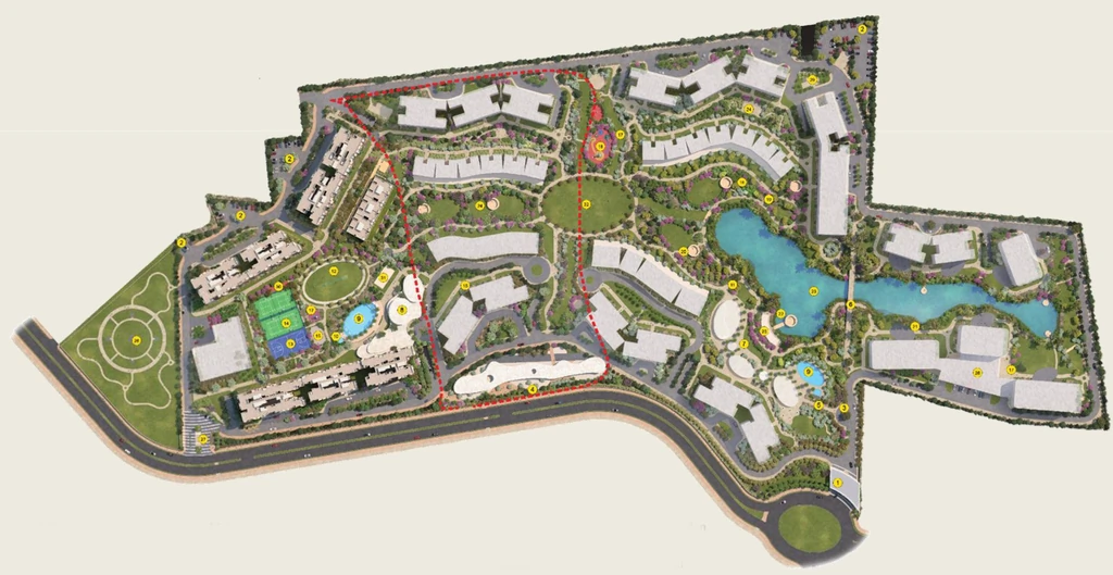Master Plan of Birla Trimaya Phase 2 in Devanahalli, Bangalore - Image 374381