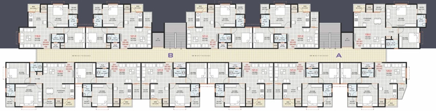 Floor Plan of Manthan 25 in Vatva, Ahmedabad - Image 371848
