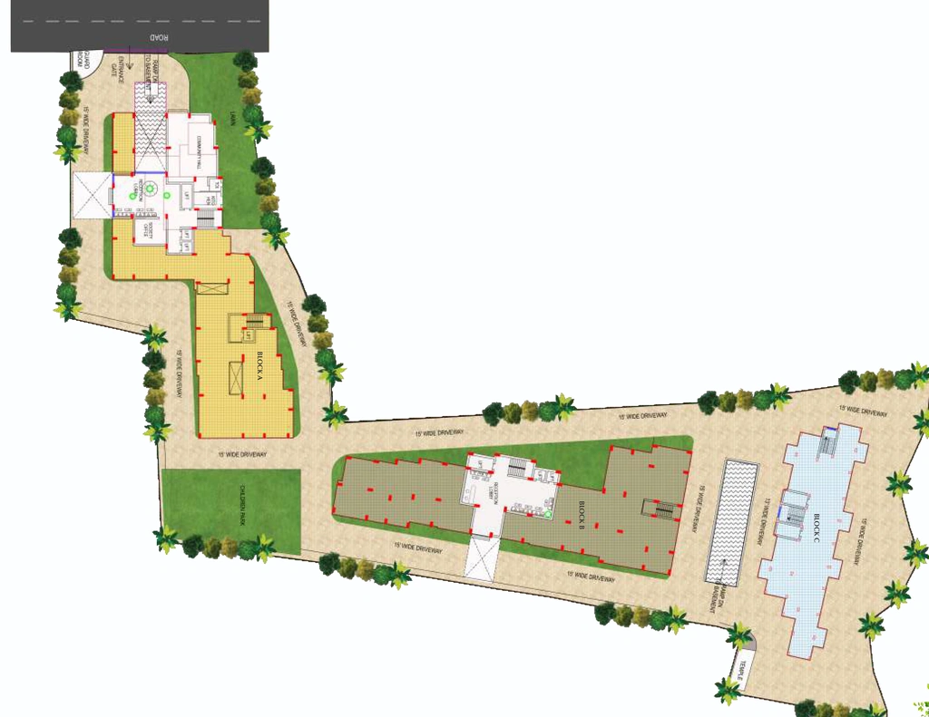 Master Plan of Homeline Hope Residency in Argora, Ranchi - Image 371992