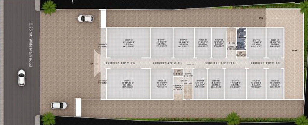 Master Plan of Waystone Tigga Enclave in Argora, Ranchi - Image 372030
