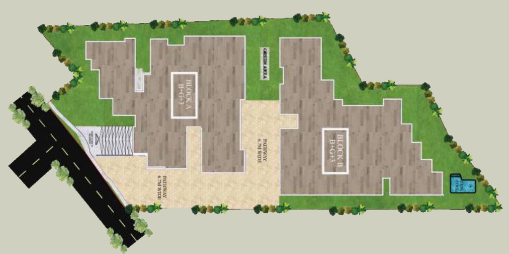 Master Plan of Lucky Dream City in Argora, Ranchi - Image 372046