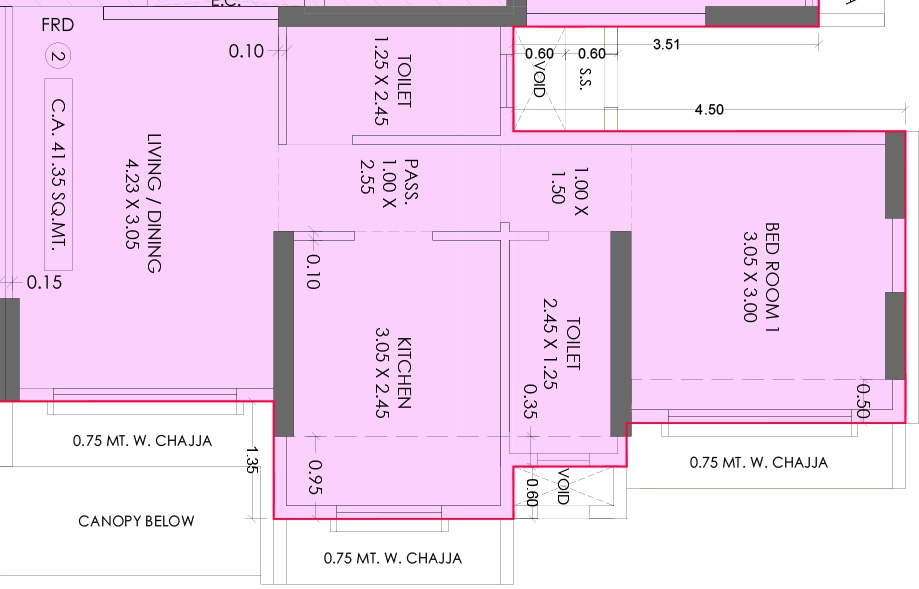 1 BHK Flat in Rite Fortis in Borivali West, Mumbai - Image 904655