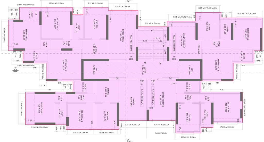 Floor Plan of Rite Fortis in Borivali West, Mumbai - Image 372512