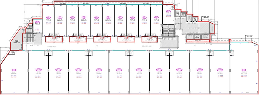 Floor Plan of Maitri Maadhyam Business Hub in Mota Varachha, Surat - Image 372147