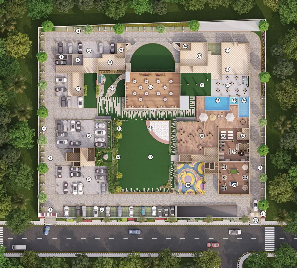 Master Plan of Sharda Green in Bariatu, Ranchi - Image 373292