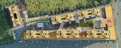 Master Plan of HN Orchid Sky in Shela, Ahmedabad - Image 21963