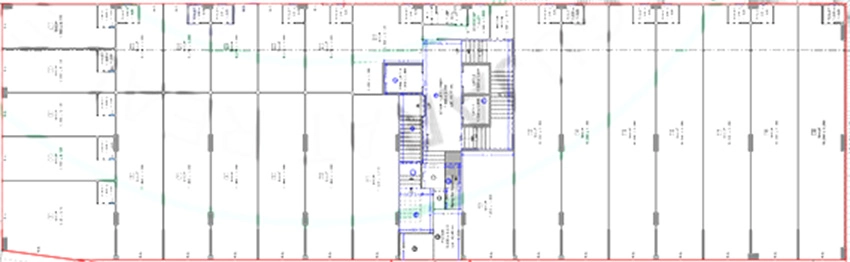 Floor Plan of Manasvi Business Center in Kholvad, Surat - Image 372166