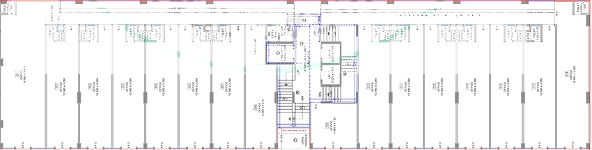 Floor Plan of Manasvi Business Center in Kholvad, Surat - Image 372167