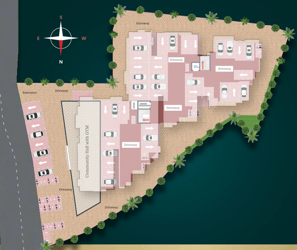 Master Plan of Aaliya Neeta Residency in Harmu, Ranchi - Image 372198