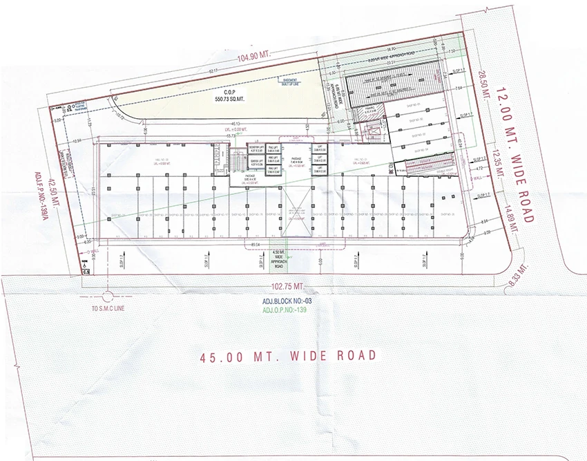 Master Plan of Millennium Business Hub 3 in Punagam, Surat - Image 372227