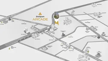 Location of Shaligram Arcade - Image 374449