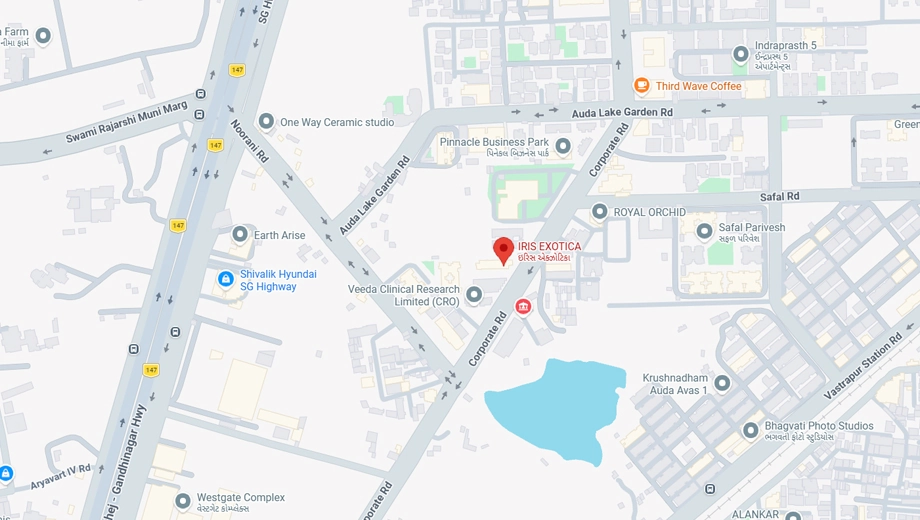 Location of Iris Exotica in Prahlad Nagar, Ahmedabad - Image 374561
