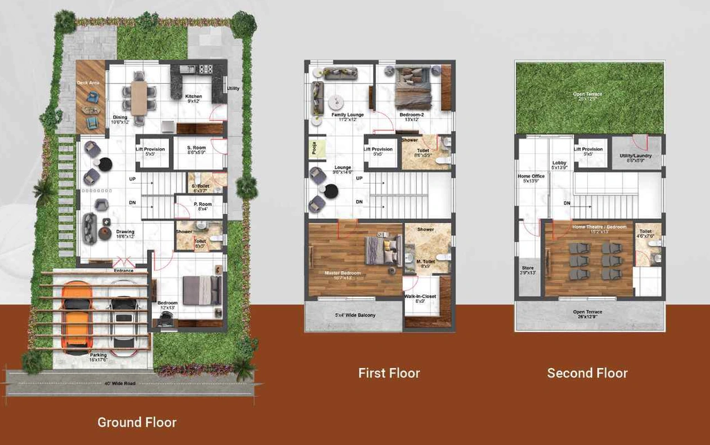 4 BHK House/Villa in KGR Anandam Villas in Tukkuguda, Hyderabad - Image 904550