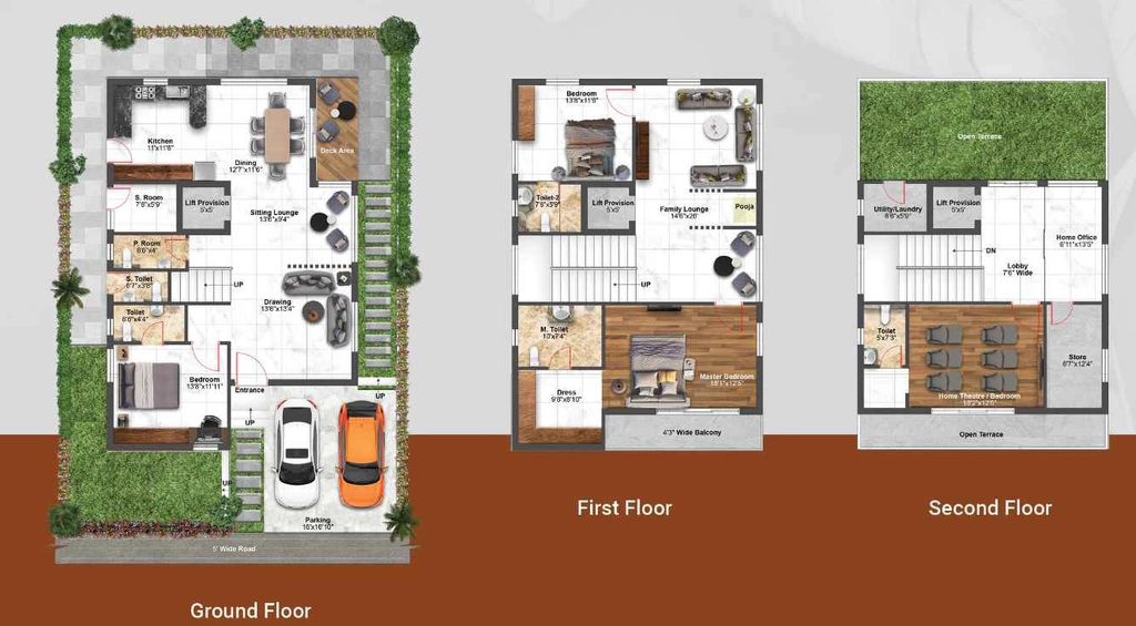 4 BHK House/Villa in KGR Anandam Villas in Tukkuguda, Hyderabad - Image 904551