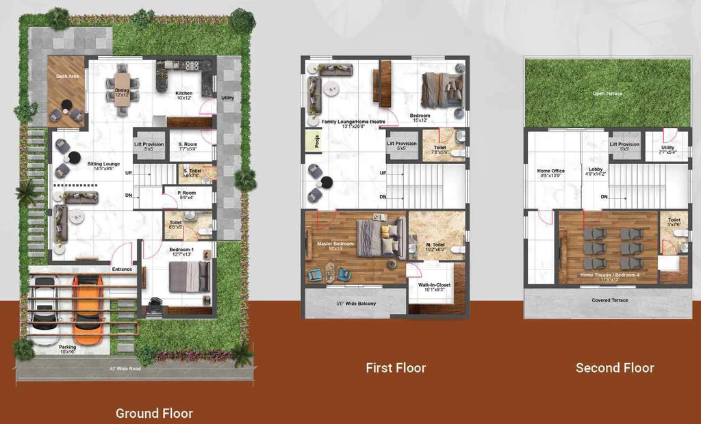 4 BHK House/Villa in KGR Anandam Villas in Tukkuguda, Hyderabad - Image 904552