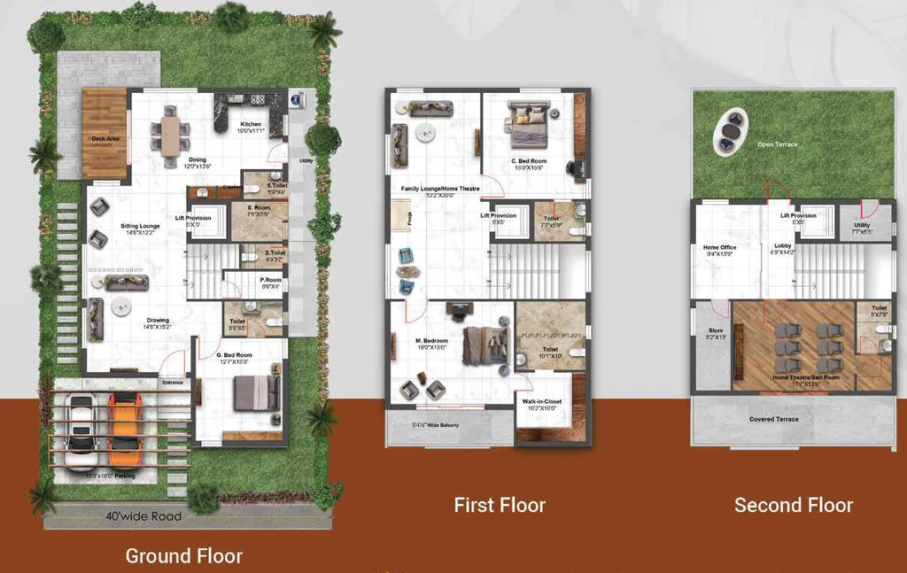 4 BHK House/Villa in KGR Anandam Villas in Tukkuguda, Hyderabad - Image 904555