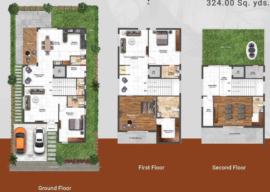 4 BHK House/Villa in KGR Anandam Villas in Tukkuguda, Hyderabad - Image 904556