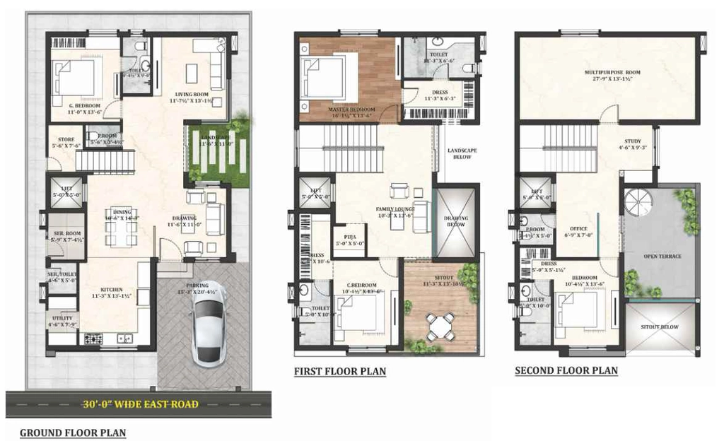 4 BHK House/Villa in Manju Mythri Opus Greens in Kollur, Hyderabad - Image 904566