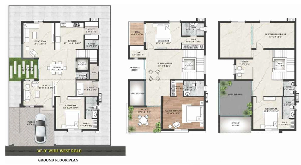 4 BHK House/Villa in Manju Mythri Opus Greens in Kollur, Hyderabad - Image 904567