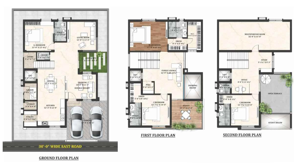 4 BHK House/Villa in Manju Mythri Opus Greens in Kollur, Hyderabad - Image 904568