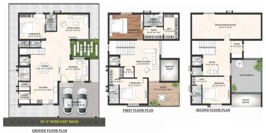4 BHK House/Villa in Manju Mythri Opus Greens in Kollur, Hyderabad - Image 904570